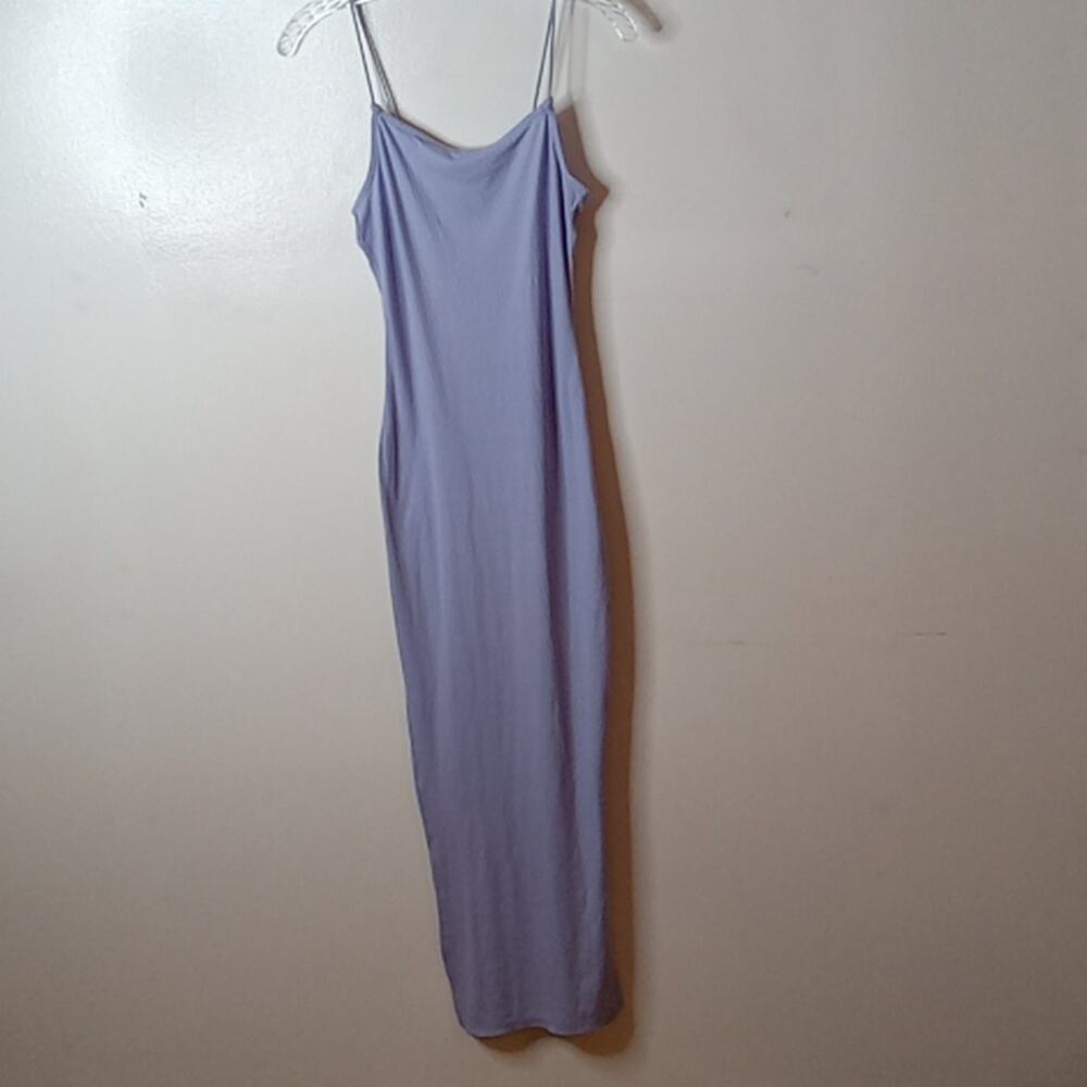Rue 21 Women's lite purple bodycon Maxi Medium Dress. Summer, Beachy, Vacation